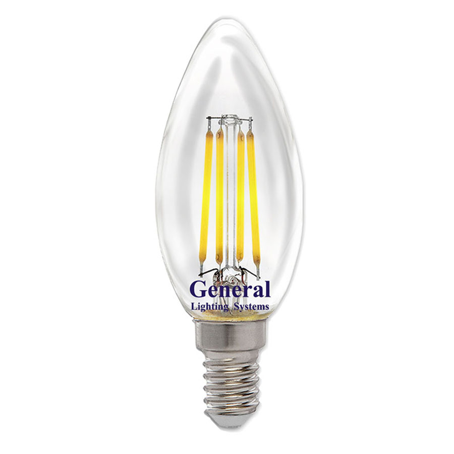 Филаментная светодиодная лампа General GLDEN-CS-DEM-8-230-E14-4500 686800 в #REGION_NAME_DECLINE_PP#