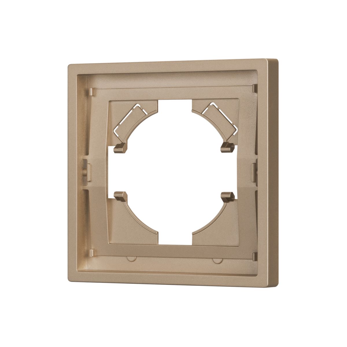 Рамка пластиковая на 1 пост Arlight FRM-TENDO-PL-1-GD 053838 в Санкт-Петербурге