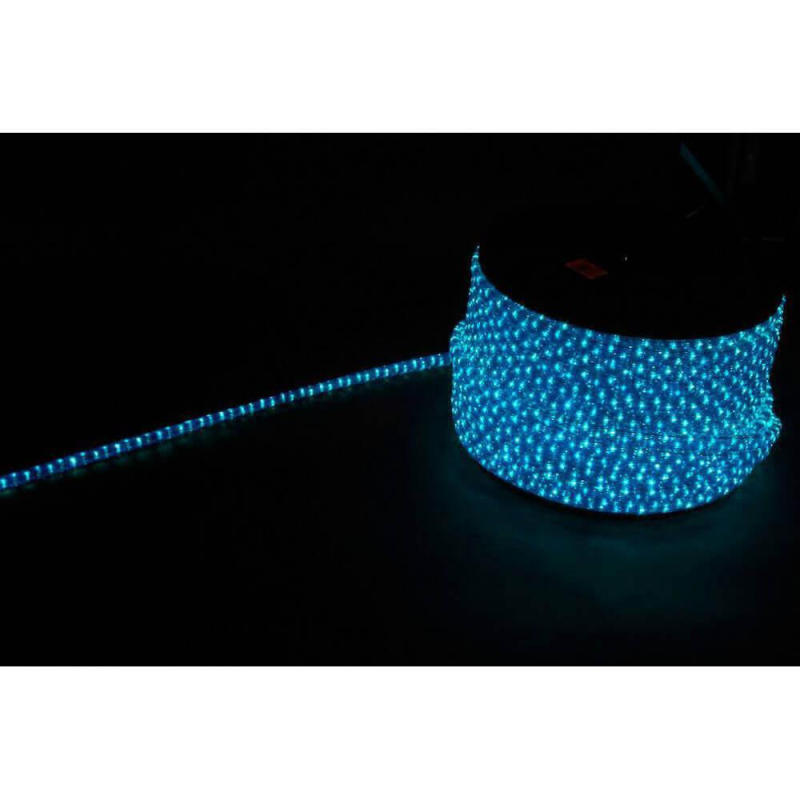 Светодиодный дюралайт Feron 2,88W/m 72LED/m LEDF3W 3х жильный синий белый 50М 26211 в Санкт-Петербурге
