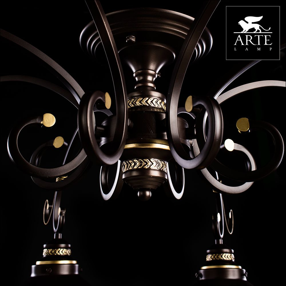 Потолочная люстра Arte Lamp 7 A4577PL-8CK в Санкт-Петербурге