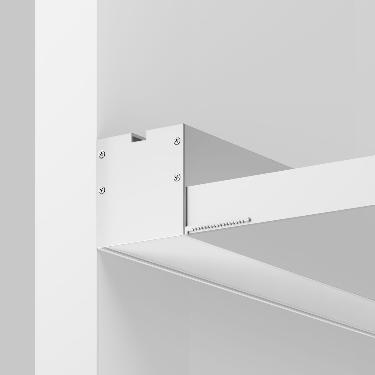 Алюминиевый профиль встраиваемый скрытого монтажа 59x59 Maytoni Led Strip ALM-5959-S-2M 636014 в Санкт-Петербурге
