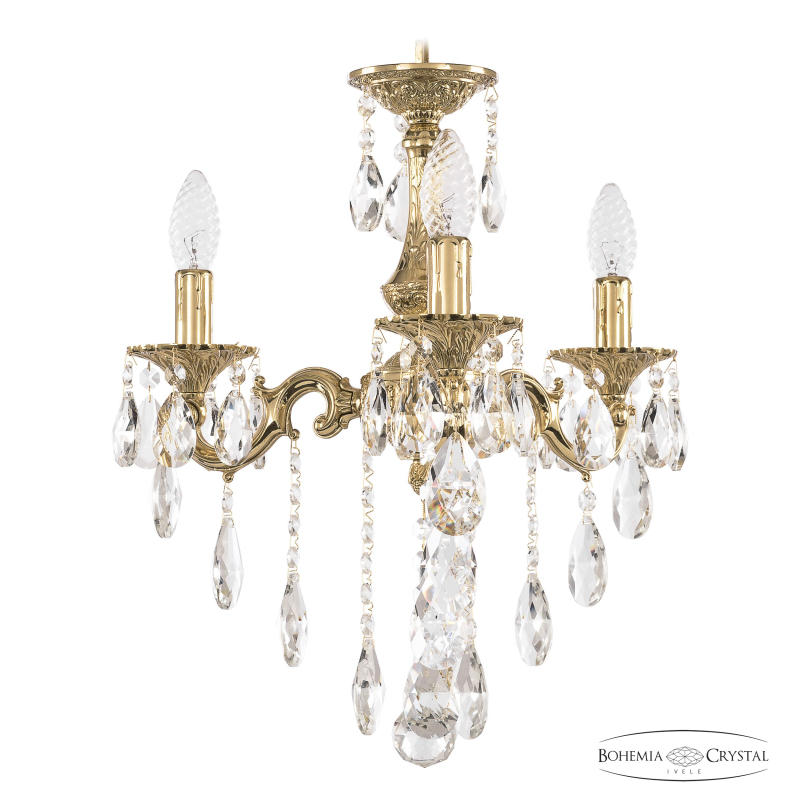Подвесная люстра Bohemia Ivele Crystal Verona 72101/3/125 B G в Санкт-Петербурге