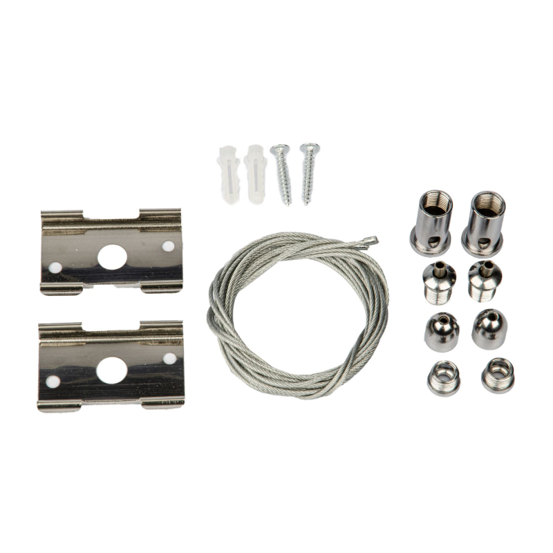 Подвес для монтажа магнитного шинопровода Uniel UFB-H50/35 SILVER SET02 в #REGION_NAME_DECLINE_PP#