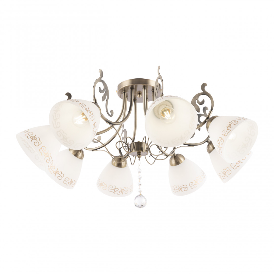 Потолочная люстра Arte Milano 341900/8 AB в Санкт-Петербурге