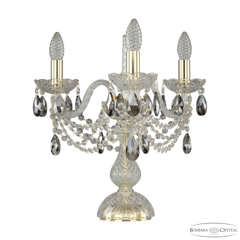 Настольная лампа Bohemia Ivele Crystal 1406L/3/141-39 G K731 в Санкт-Петербурге