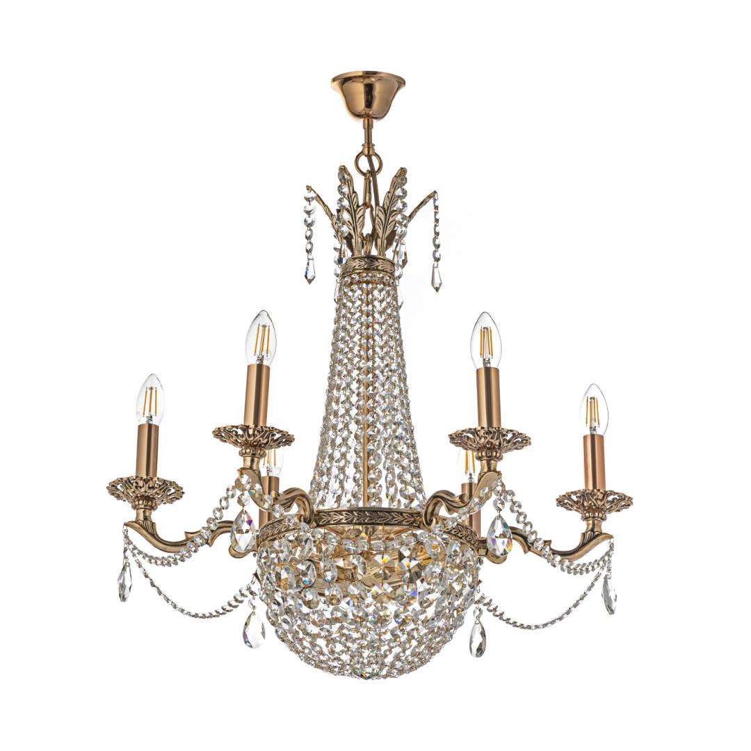 Подвесная люстра Arti Lampadari Amelia E 1.6.6.502 GB в Санкт-Петербурге