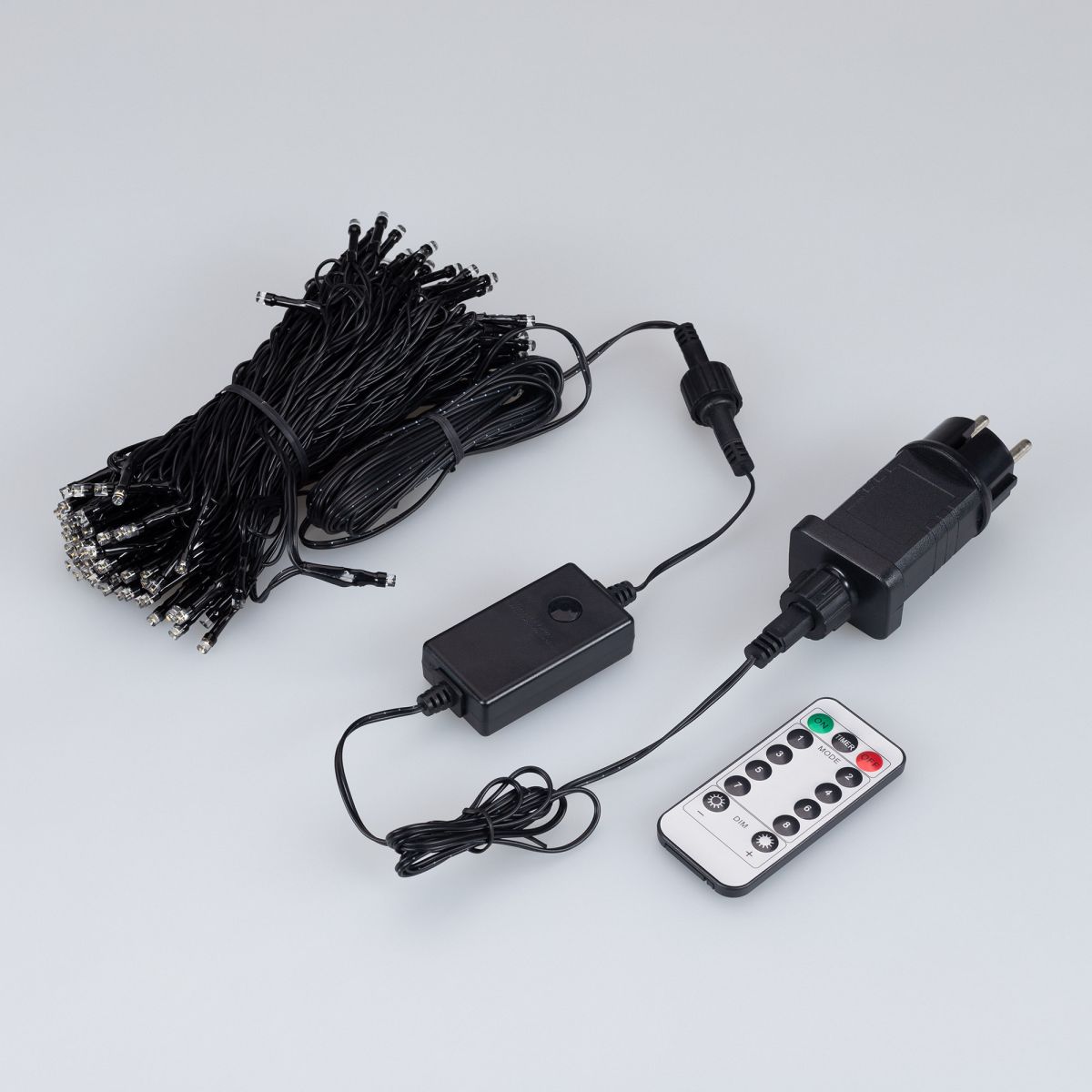 Светодиодная гирлянда Нить ArdecoledСмарт Ardecoled ARD-MOOD-CLASSIC-10000-BLACK-100LED Warm (230V, 3W, Tuya Wi-Fi) (IP65) 047644 в Санкт-Петербурге