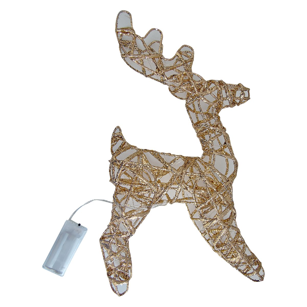 Светодиодная фигура Uniel ULD-M2430-030/STB/3AA WARM WHITE IP20 GOLDEN DEER UL-00012364 в Санкт-Петербурге
