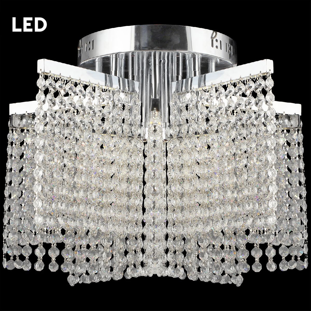 Потолочная светодиодная люстра Reluce 02653-0.3-60W LED CH в Санкт-Петербурге