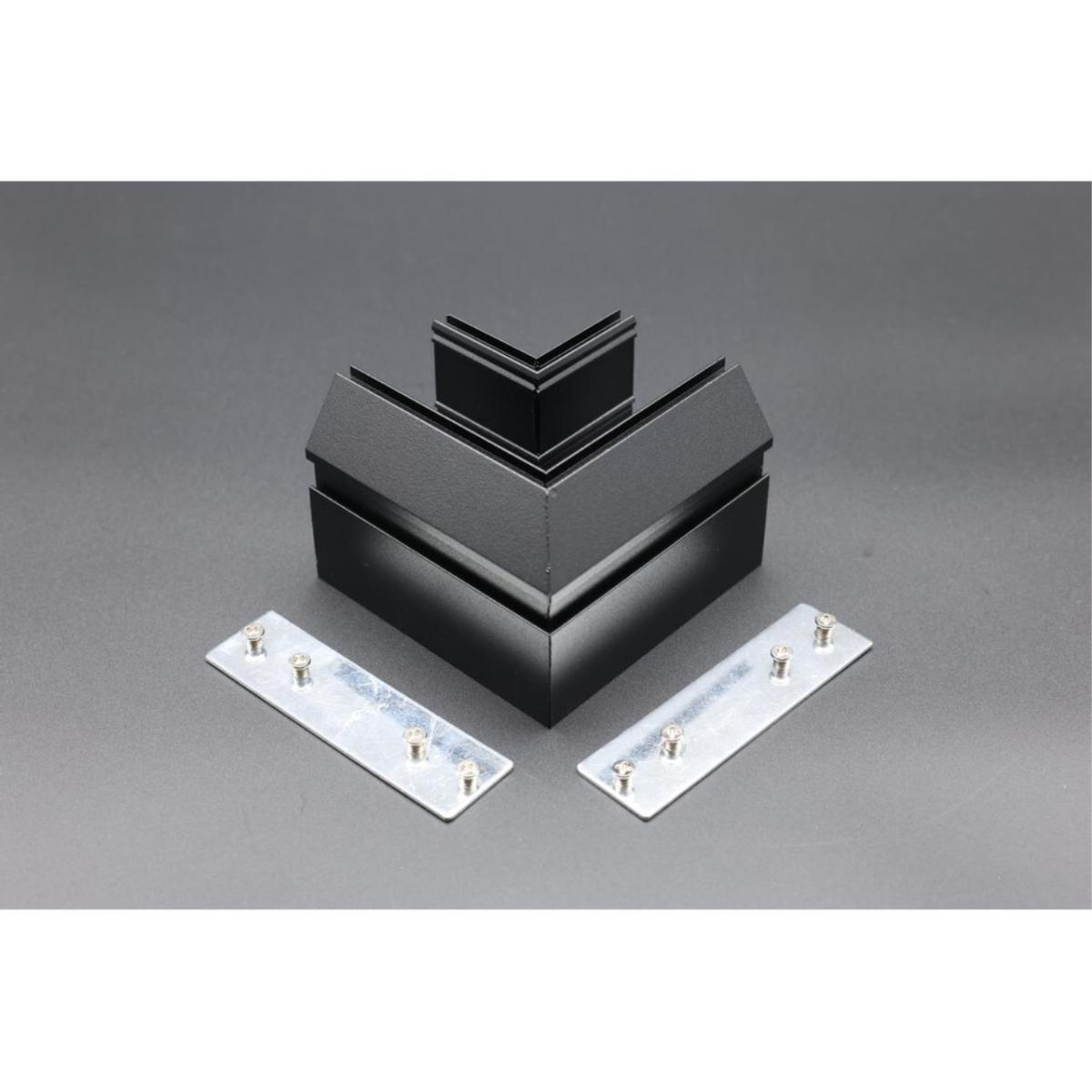 Соединитель шинопровода угловой плоский для натяжного потолка Aployt Magnetic track 220 APL.0284.00.04 в Санкт-Петербурге