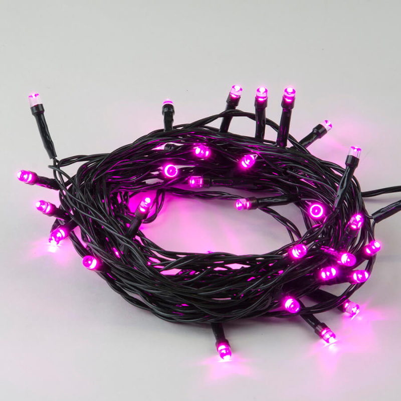 Светодиодная гирлянда Uniel 220V розовый ULD-S1000-100/DGA Pink IP20 UL-00008406 в #REGION_NAME_DECLINE_PP#