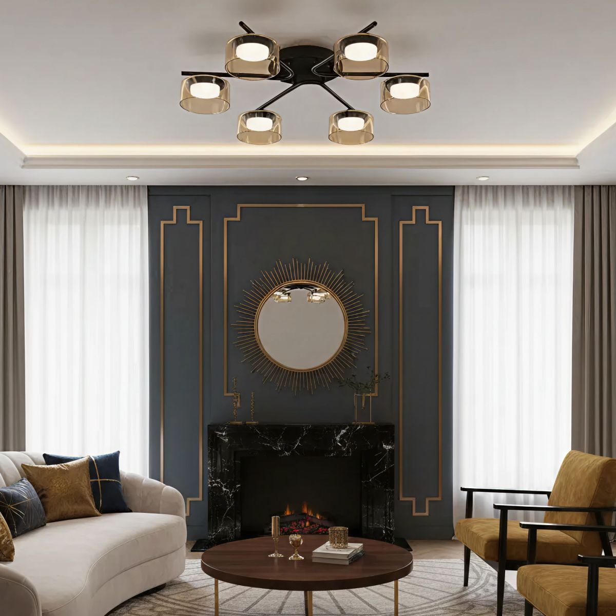 Потолочная люстра Citilux Espace CL243161 в Санкт-Петербурге