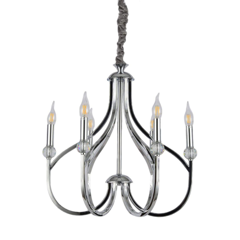 Подвесная люстра Lumina Deco Archetype LDP 1250-6 CHR в Санкт-Петербурге