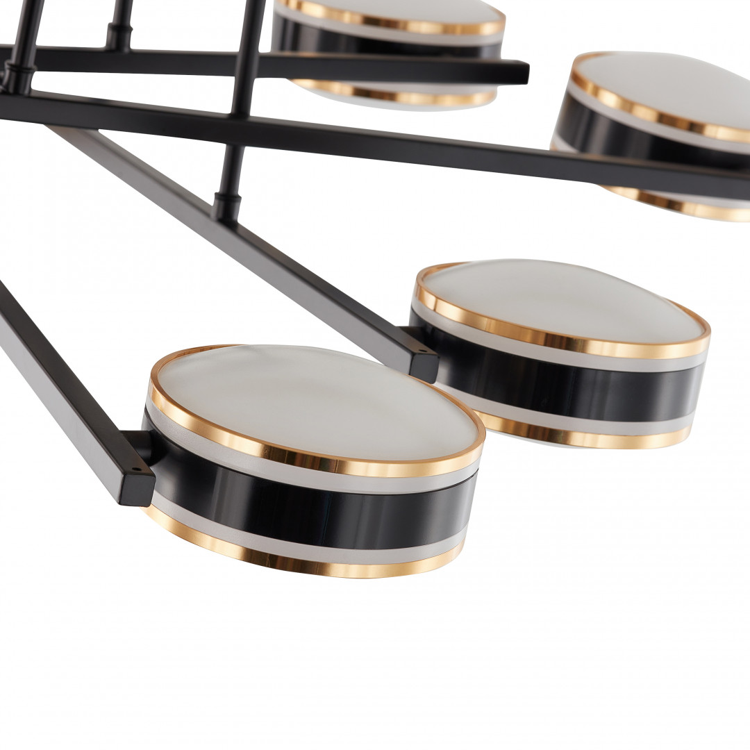 Потолочная люстра Arte Milano Ferrara 278599/8 BK в #REGION_NAME_DECLINE_PP#