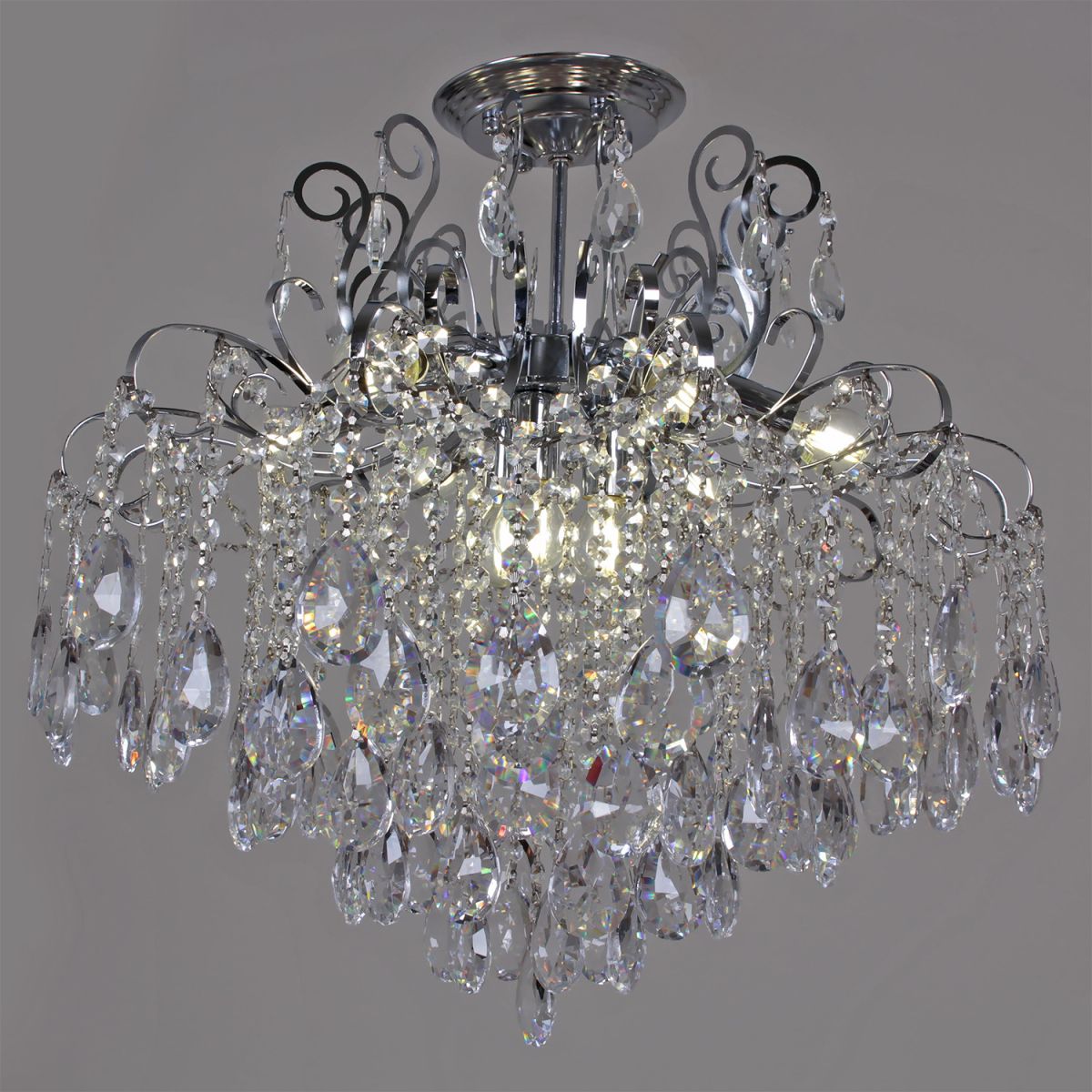 Люстра на штанге Reluce 79030-0.3-600A CH в Санкт-Петербурге