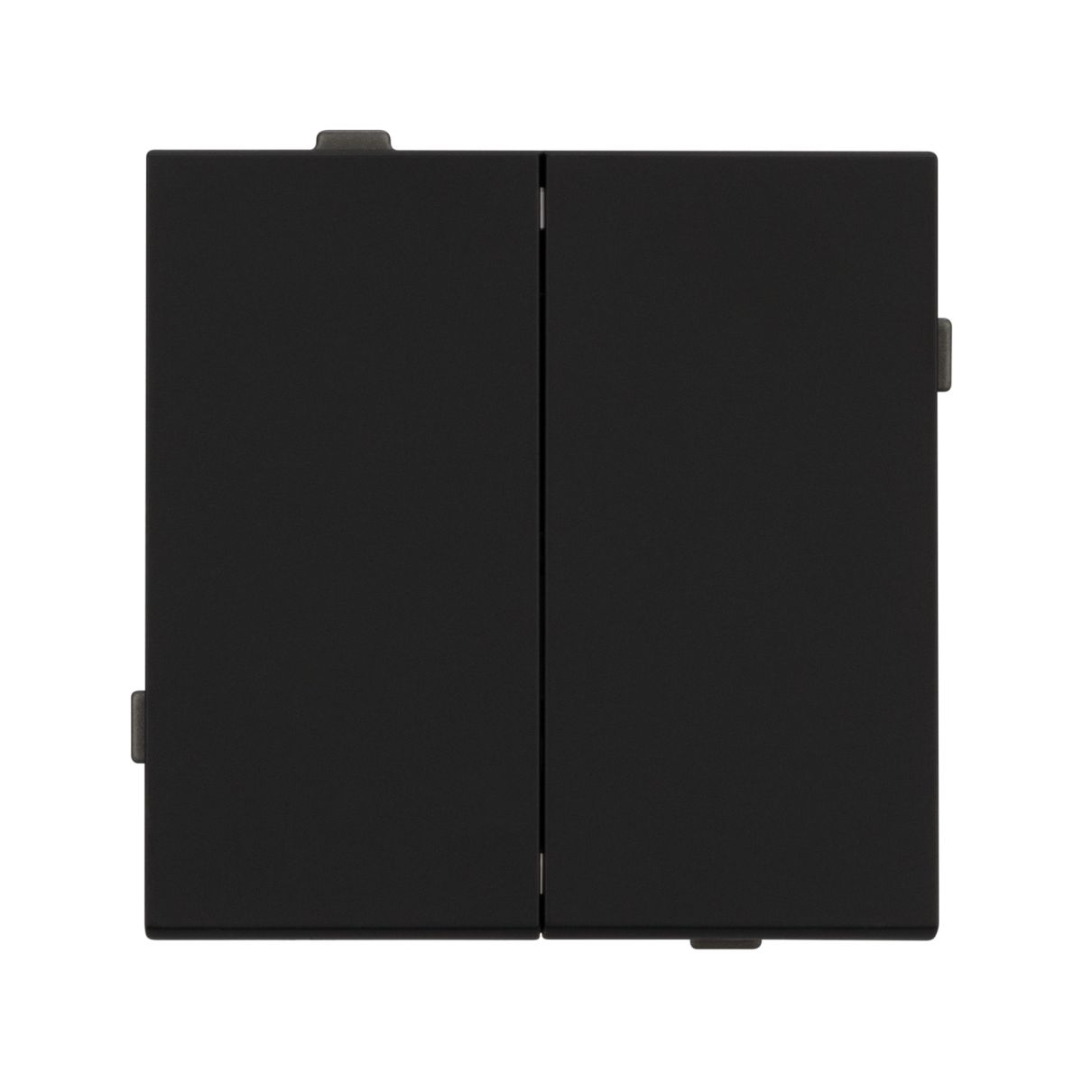 Механизм выключателя двухклавишный проходной Arlight SWT-TENDO-MKP2-SFPL-BK (230V, 10A) 054553 в Санкт-Петербурге