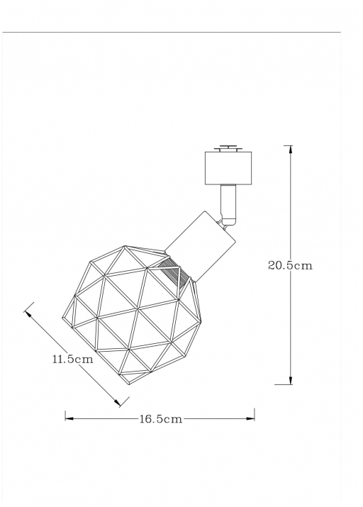 Спот Arte Lamp A6141PL-1BK в Санкт-Петербурге