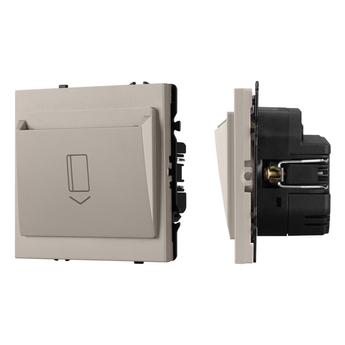 Выключатель карточный магнитный софт-тач кашемир Arlight SWT-CRD-SFPL-CA (250V, 25A) 064814 в Санкт-Петербурге