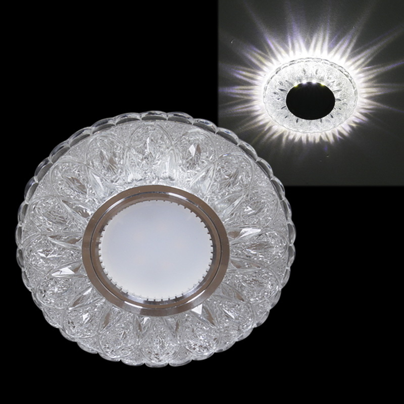 Встраиваемый светильник Reluce 51618-9.0-001MN MR16+LED3W DL 4000K WH в Санкт-Петербурге
