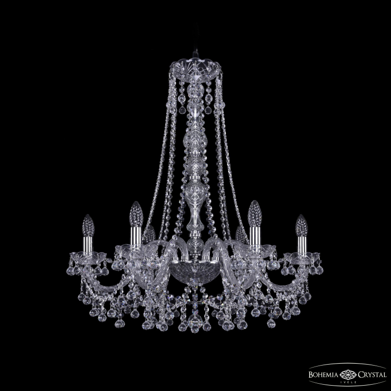 Подвесная люстра Bohemia Ivele Crystal 1409/6/240/h-75 Ni в Санкт-Петербурге