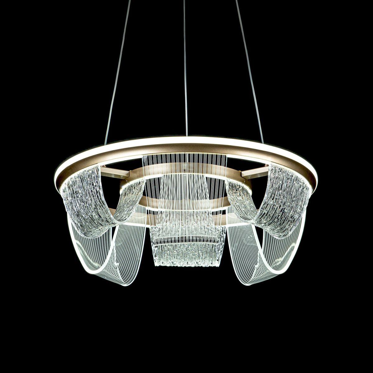 Подвесной светильник LED4U L7706-460 GD в Санкт-Петербурге