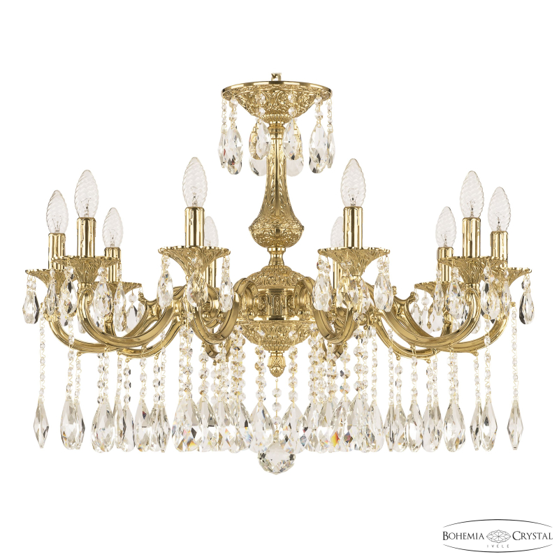 Подвесная люстра Bohemia Ivele Crystal Verona 72101/10/250 A G в Санкт-Петербурге