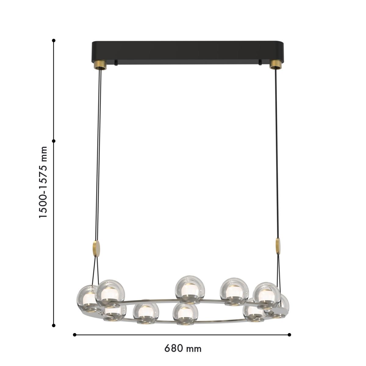 Подвесная люстра Favourite Rosio 4291-10P в Санкт-Петербурге