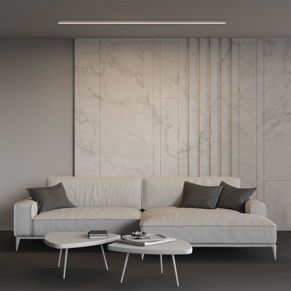 Линейный накладной светильник Maytoni Technical 3000K 35x35 (Серебро, 2 м) LL311007 в #REGION_NAME_DECLINE_PP#