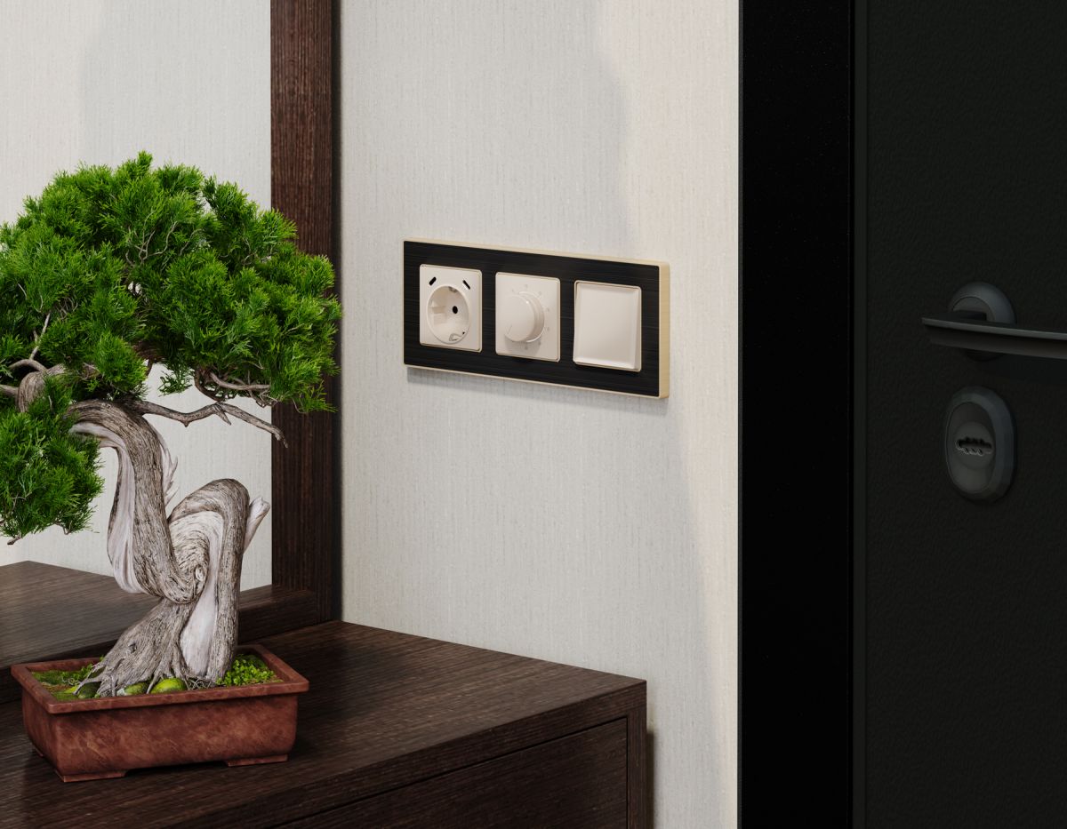 Комплект механизма электрической розетки 2USB С+C 20W с/з на винтовых зажимах 16A-250V Alfa Бежевый глянец Quant Ambrella Volt MA310510 (AP3105, VM165) в #REGION_NAME_DECLINE_PP#