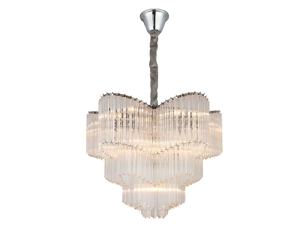 Подвесная люстра Newport Amanda 8918/C nickel М0066829 в Санкт-Петербурге