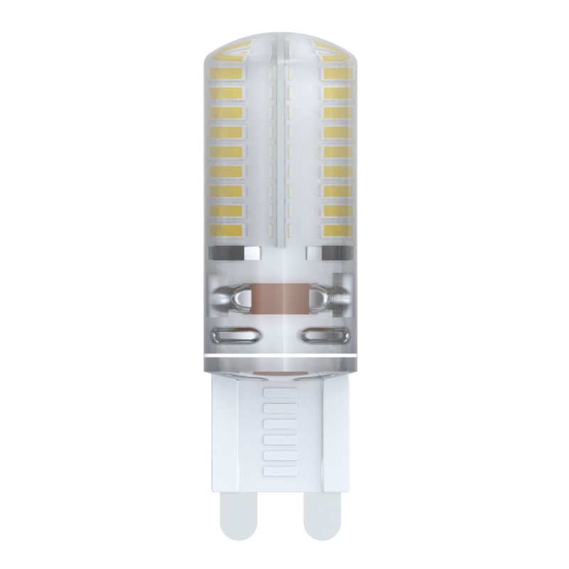 Лампа светодиодная диммируемая (10709) Uniel G9 4W 4500K белая LED-JCD-4W/NW/G9/CL/DIM SIZ03TR в Санкт-Петербурге