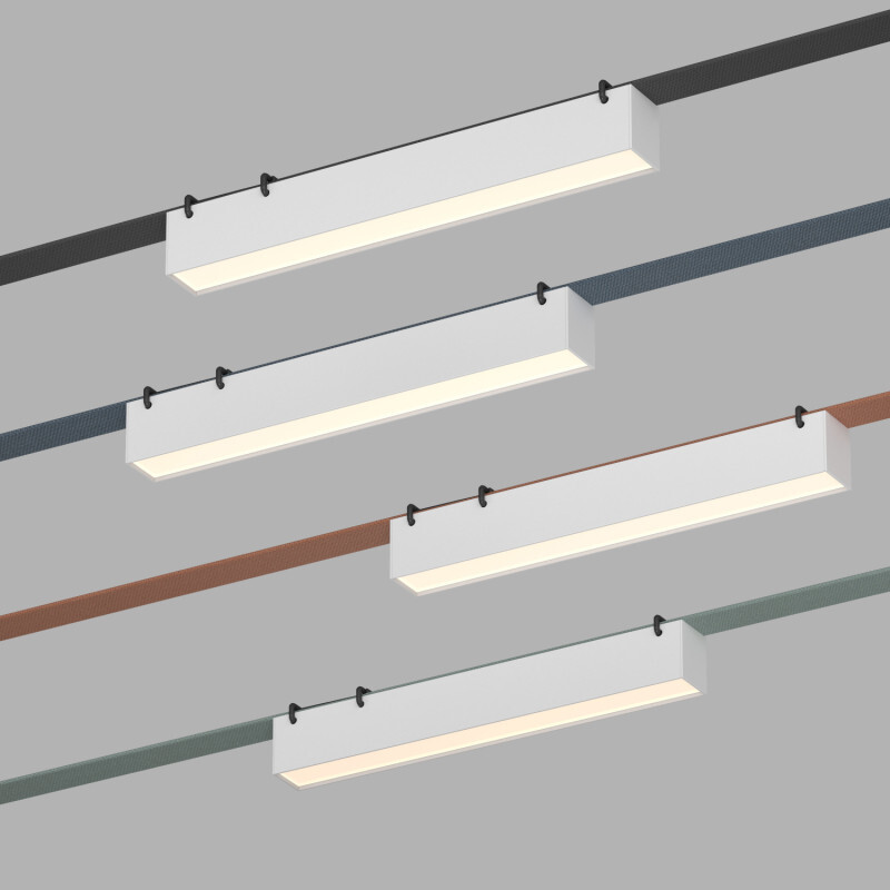 Трековый однофазный светильник Denkirs Belty linear DK5674-WH в Санкт-Петербурге