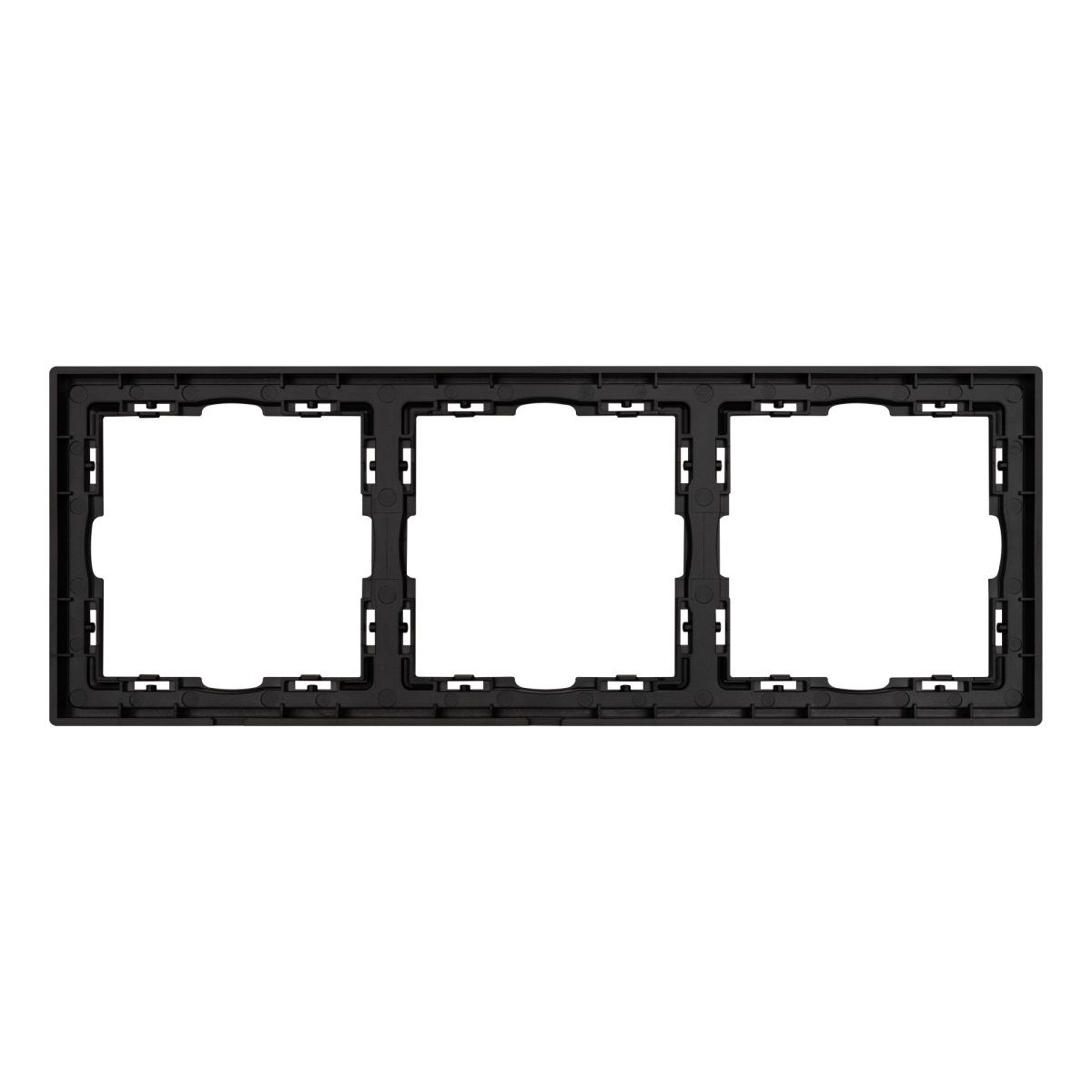 Рамка пластиковая Arlight FRM-NOBE-SFPL-3-BK 054220 в #REGION_NAME_DECLINE_PP#