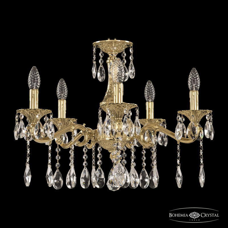 Подвесная люстра Bohemia Ivele Crystal Verona 72102/5/175 A G в Санкт-Петербурге