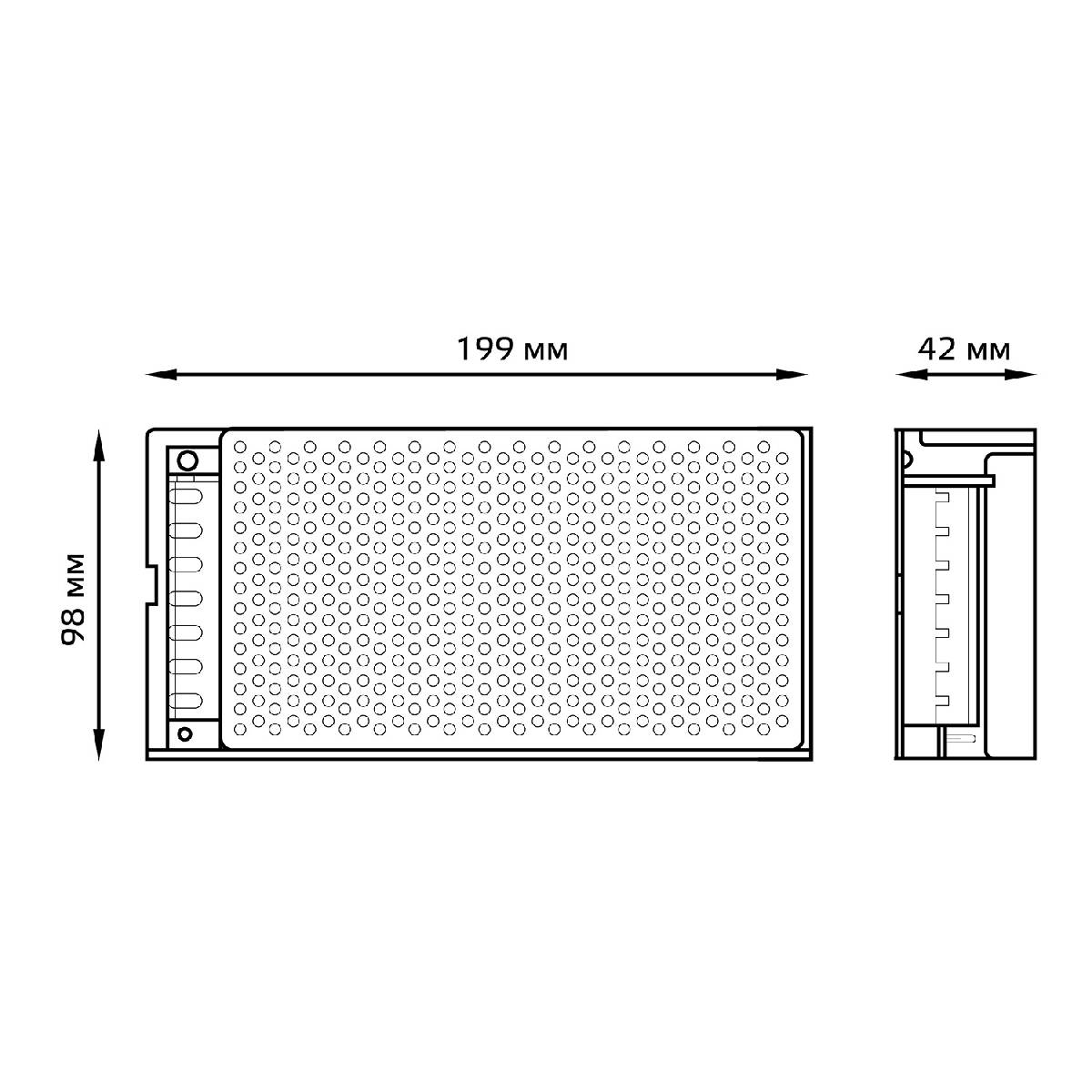 Блок питания Gauss Led Strip PS 12V 100W IP20 10A 202003100 в Санкт-Петербурге