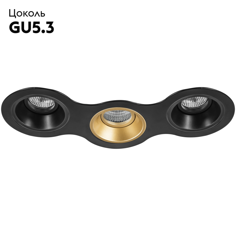 Встраиваемый светильник Lightstar Domino D697070307 (214697+214607+214603+214607) в Санкт-Петербурге