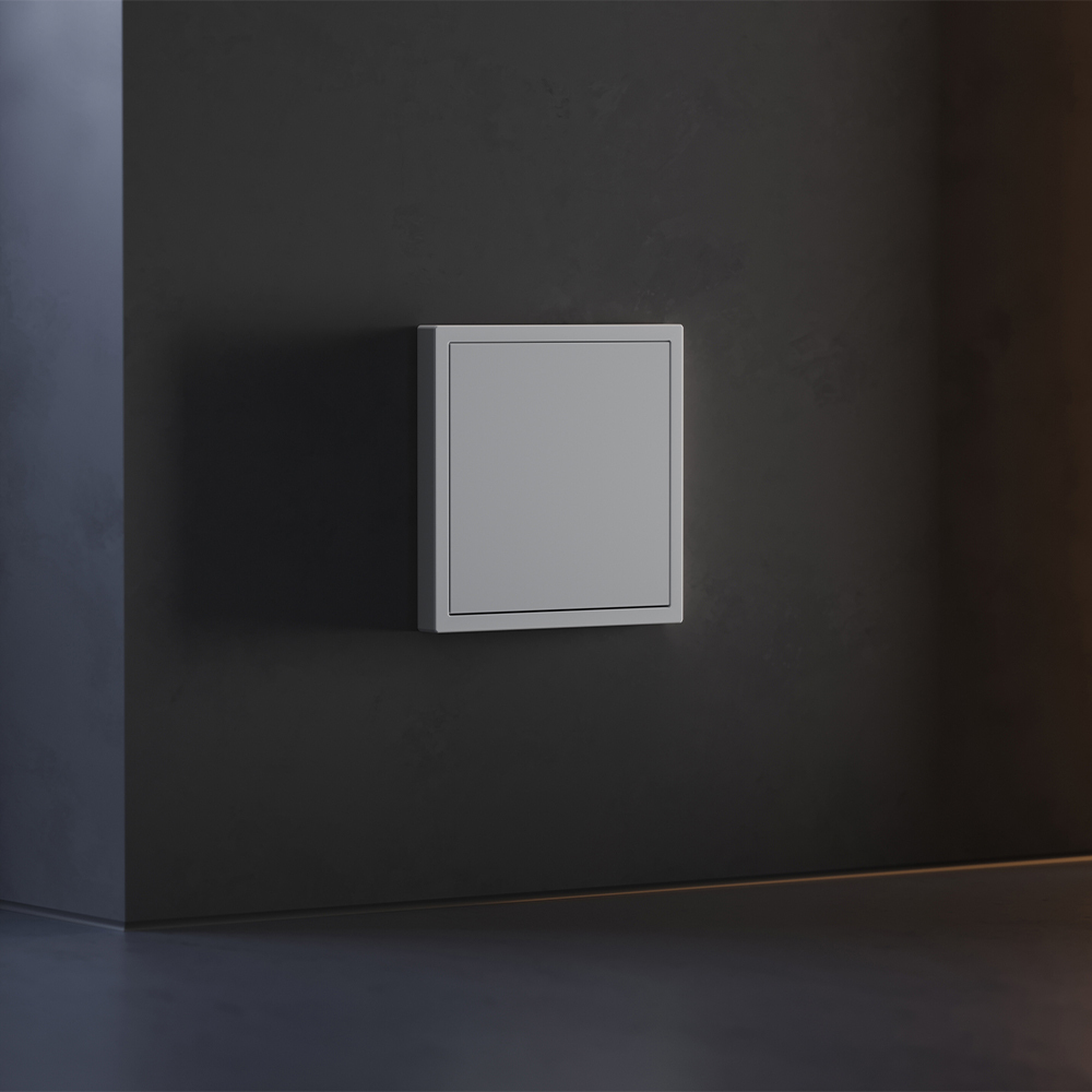 Заглушка Voltum S70 с суппортом, (серый) VLS080116 в #REGION_NAME_DECLINE_PP#