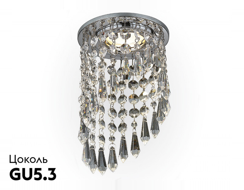 Встраиваемый светильник Ambrella Light K2247 CH/CL в #REGION_NAME_DECLINE_PP#