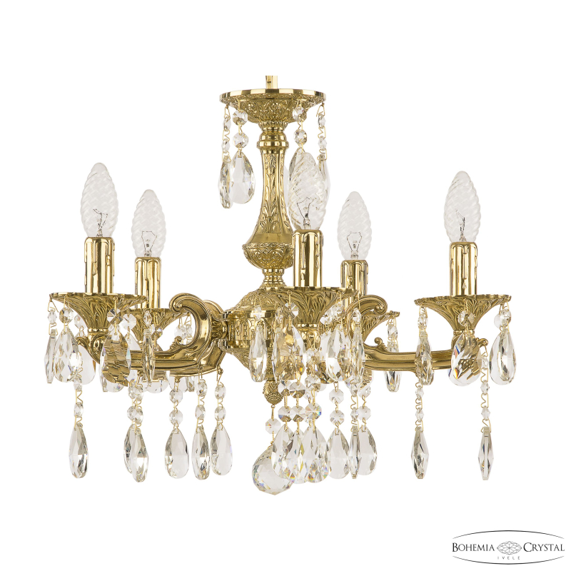Подвесная люстра Bohemia Ivele Crystal Verona 72115/5/125 A G в Санкт-Петербурге