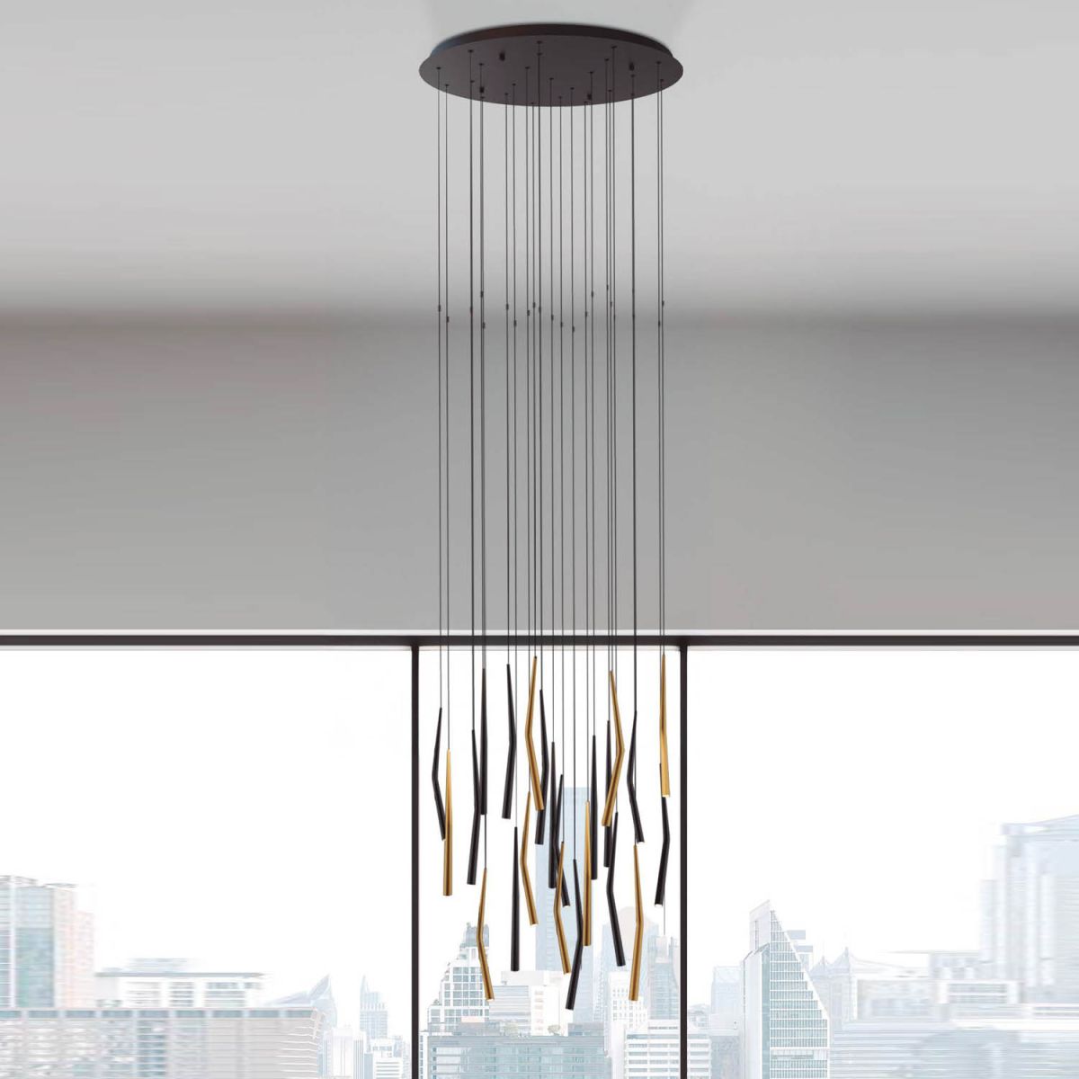 Подвесная люстра Mantra Boomerang 9377+9240 (24L) в Санкт-Петербурге