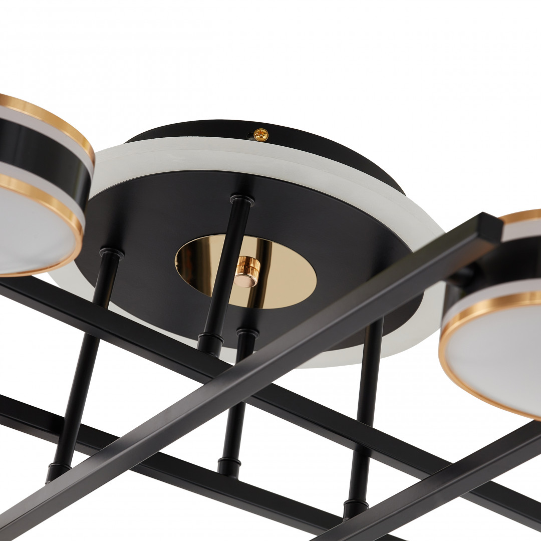 Потолочная люстра Arte Milano Ferrara 278599/8 BK в #REGION_NAME_DECLINE_PP#