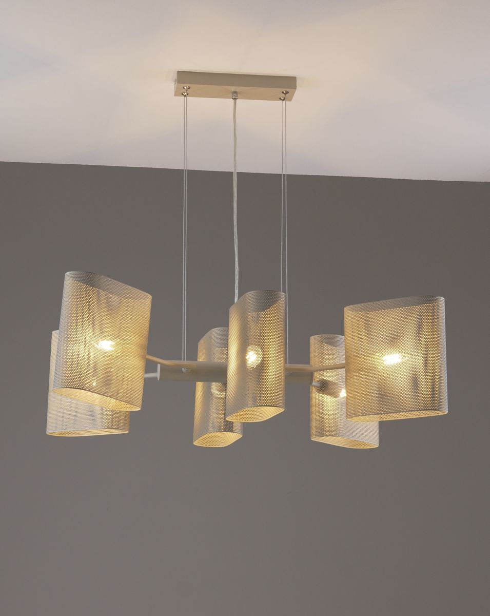 Подвесная люстра Moderli Metalicana V11813-6P в #REGION_NAME_DECLINE_PP#