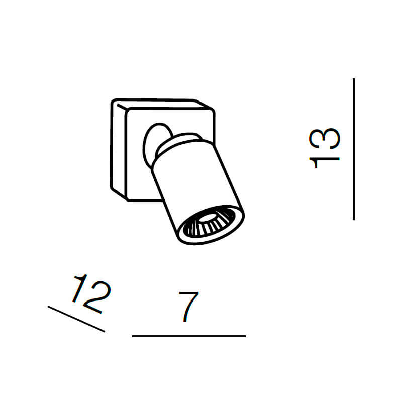 Спот Azzardo Tomi 1 AZ0662 в Санкт-Петербурге