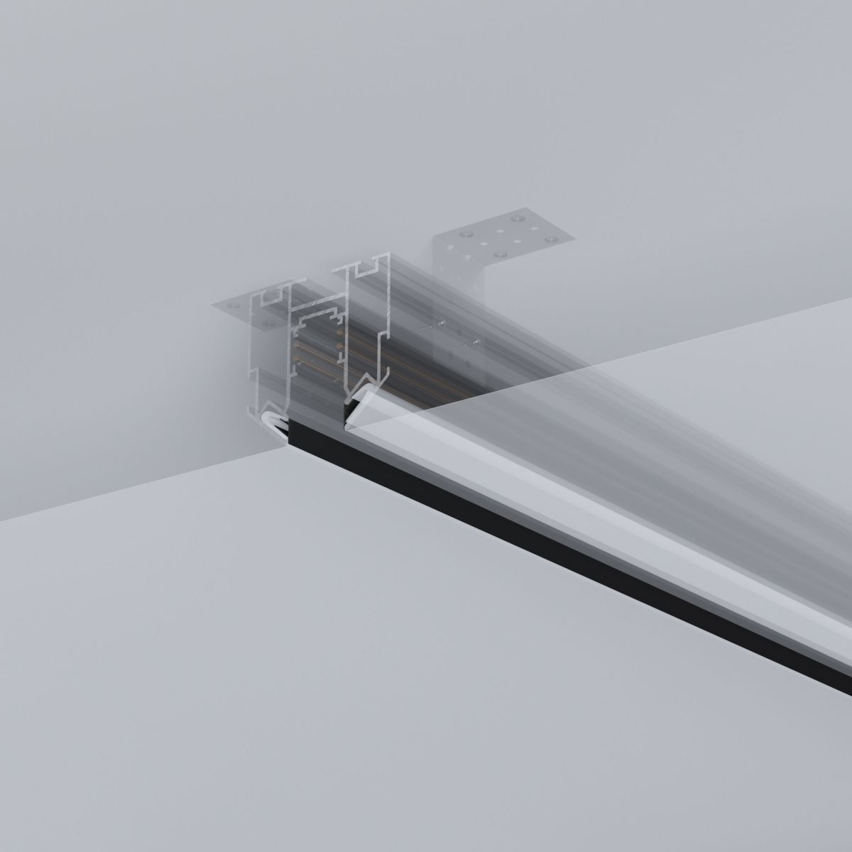 Крышка боковая 2шт Arlight MAG-ORIENT-COVER-SIDE-STR-2000 (BK) (Пластик) 059605 в Санкт-Петербурге