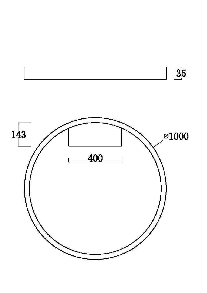 Потолочный светильник Maytoni Rim MOD058CL-L65W3K в Санкт-Петербурге