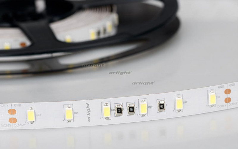 Светодиодная лента Arlight ULTRA-5000 24V Day 2X (5630, 300 LED, LUX) 015286 в Санкт-Петербурге