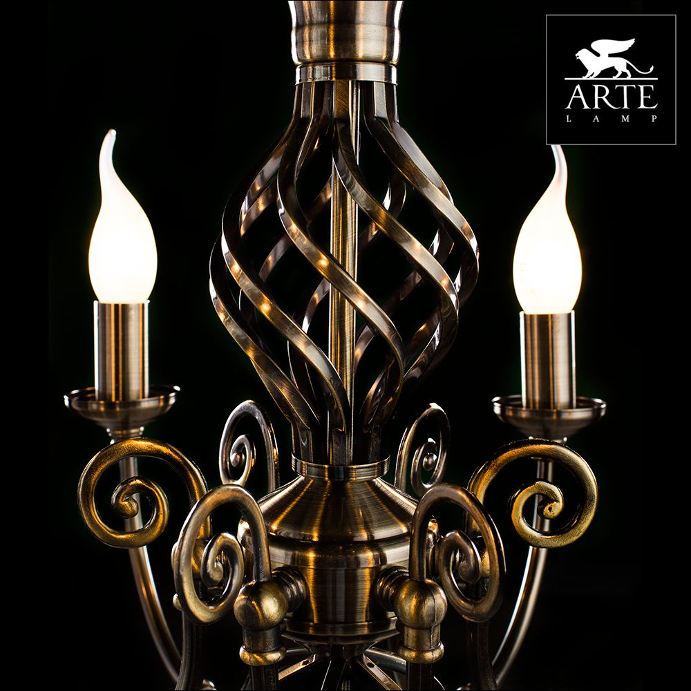 Подвесная люстра Arte Lamp Zanzibar A8392LM-6AB в Санкт-Петербурге