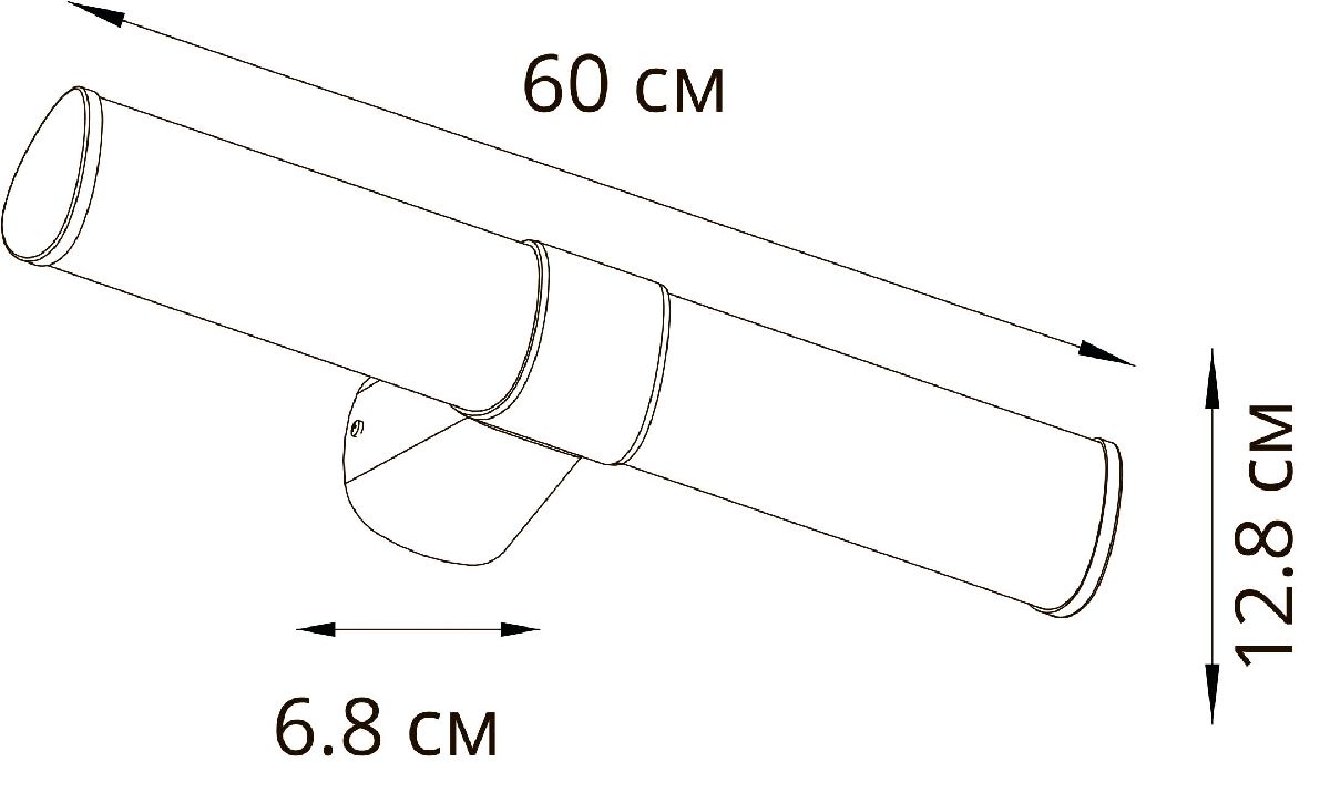 Подсветка для зеркал Arte Lamp Callisto A4415AP-1CC в Санкт-Петербурге