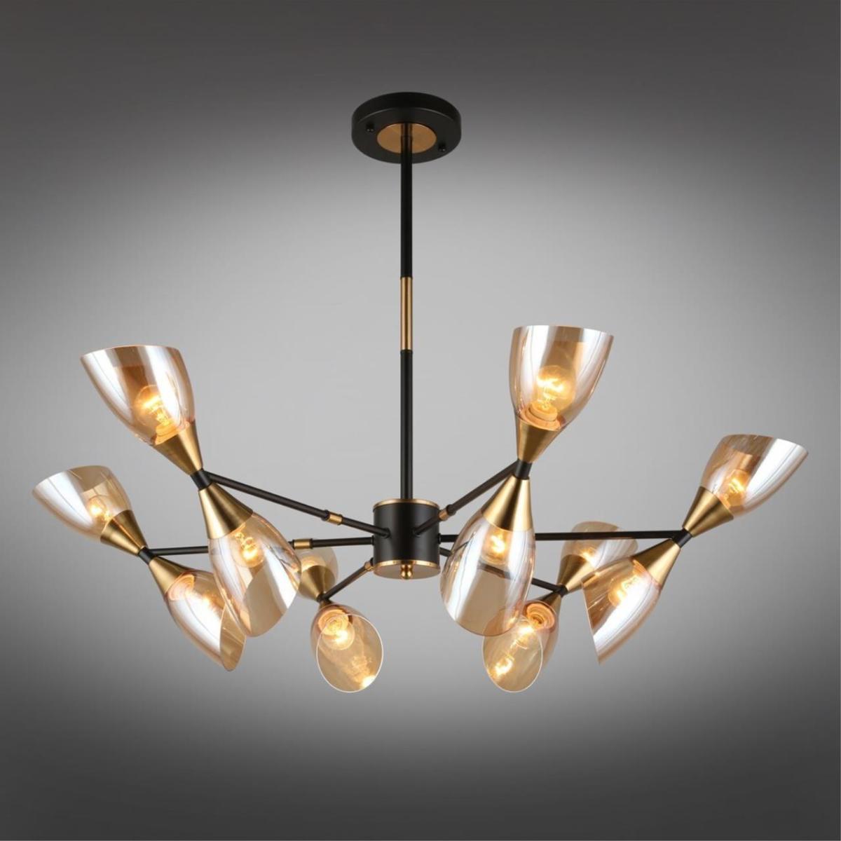 Люстра на штанге Omnilux Onno OML-66807-12 в Санкт-Петербурге