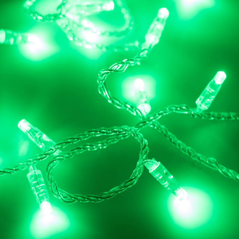 Светодиодная гирлянда Arlight ARD-String-Classic-10000-Clear-100LED-Flash Green 025786 в Санкт-Петербурге